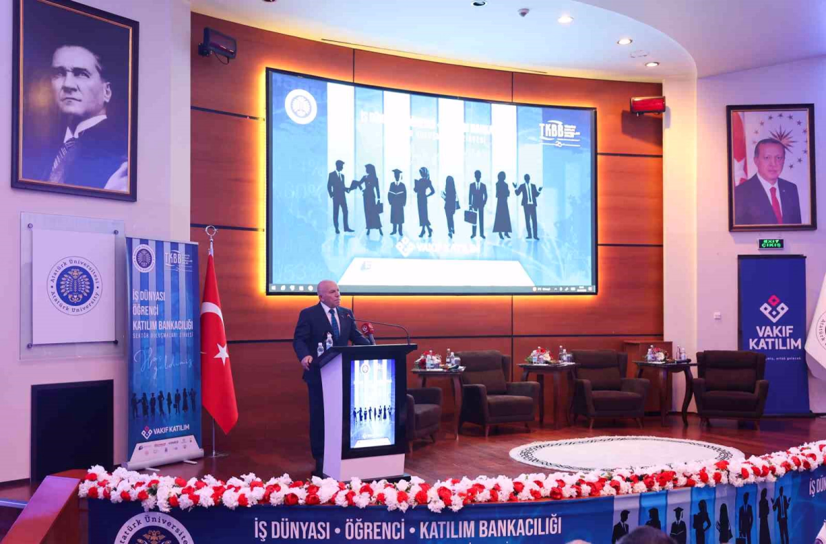 Erzurum'da gençlere katılım finansçılığı anlatıldı