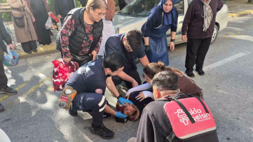 Eskişehir'de Kazada Yaralanan Kadın Hastaneye Kaldırıldı