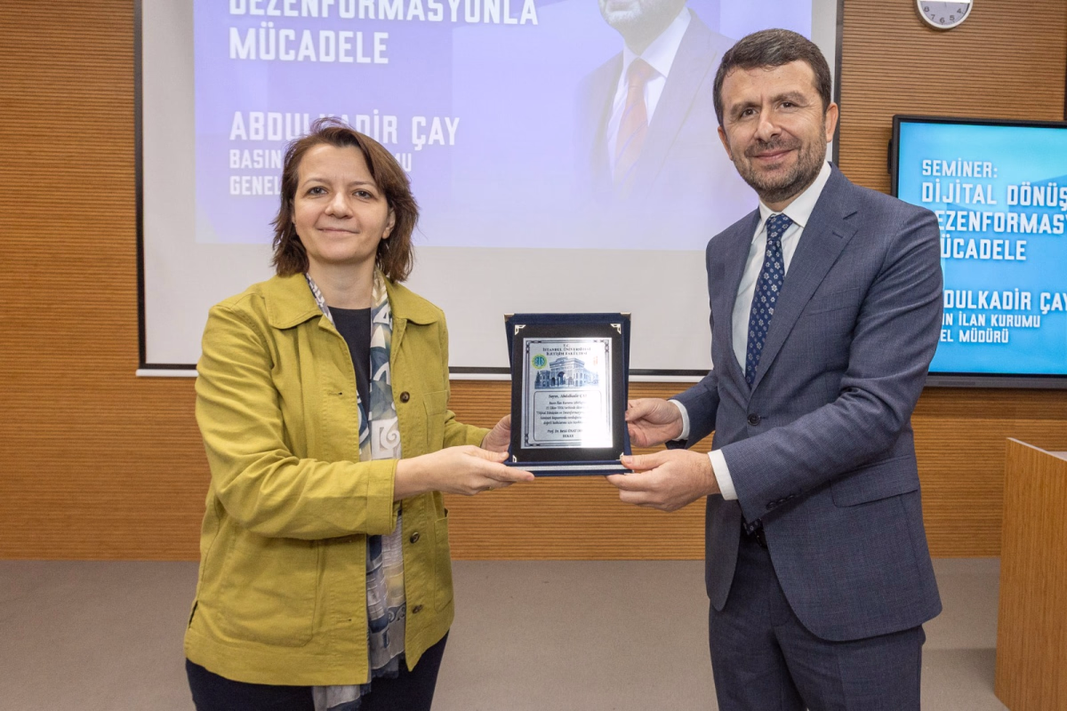 Genel Müdür Abdulkadir Çay, İstanbul Üniversitesi öğrencileriyle buluştu