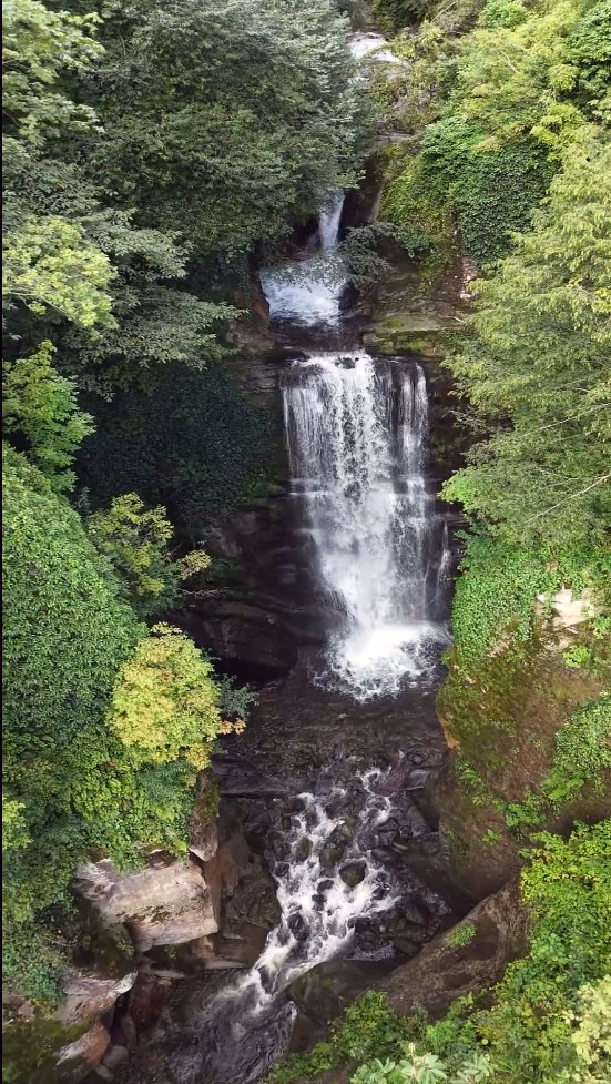 Giresun'daki Siğlen Şelalesi doğaseverleri bekliyor