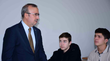 İl Milli Eğitim Müdürü Aydın'dan okul ziyareti