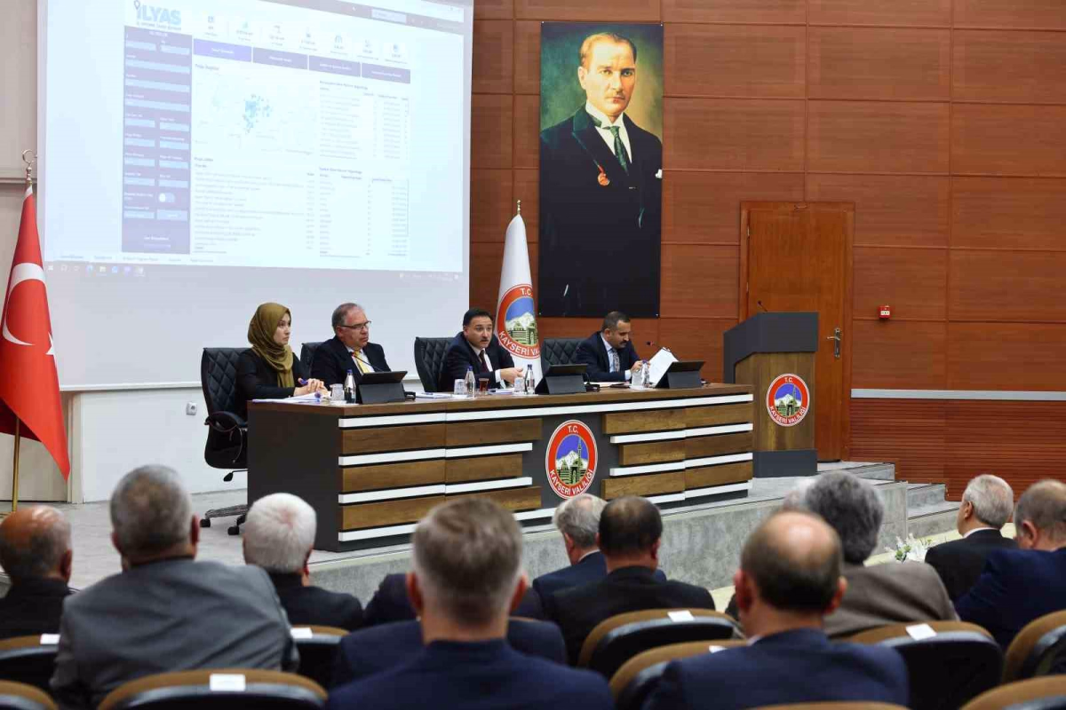 Kayseri’de İl Koordinasyon Kurulu Toplandı