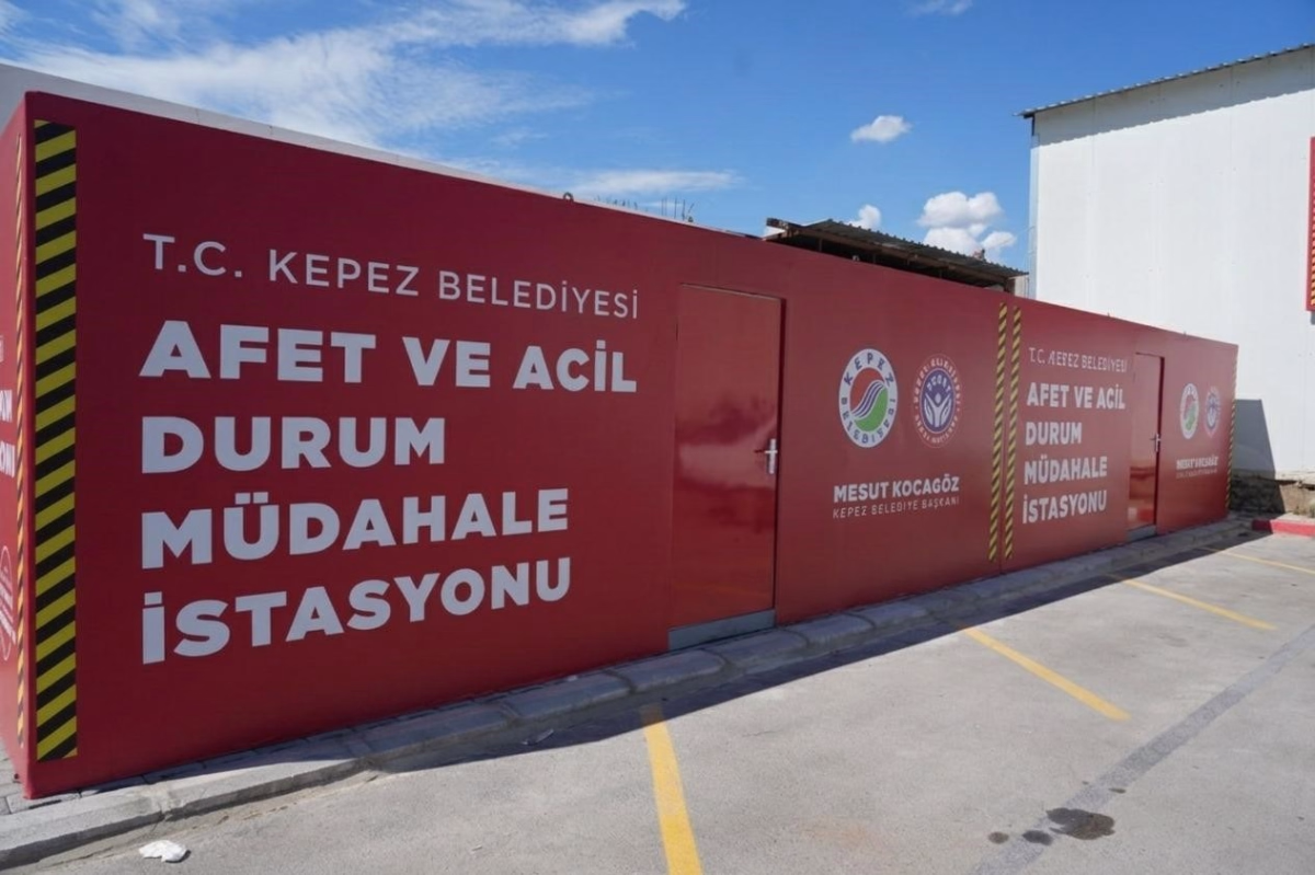 Kepez'e afetlere karşı iki yeni istasyon