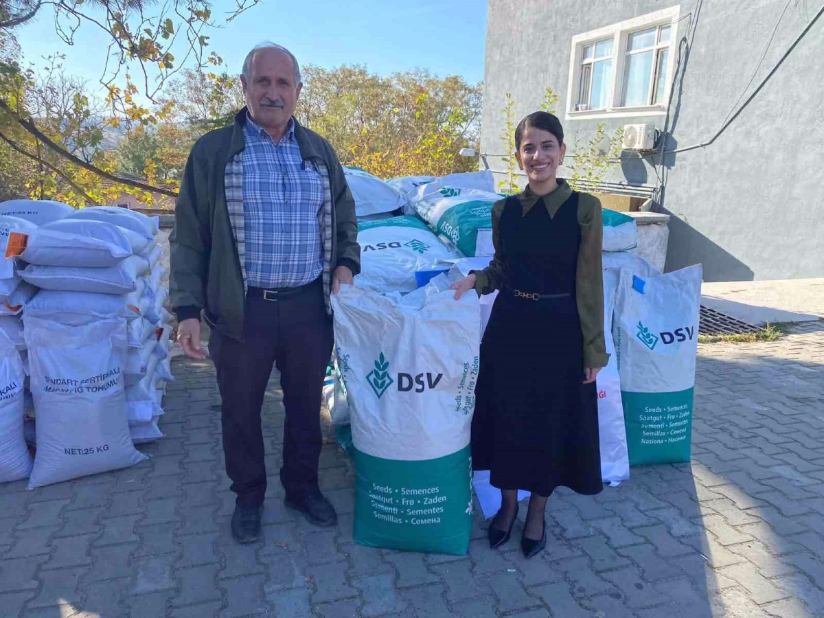 Kofçaz’da üreticilere hibe tohum desteği