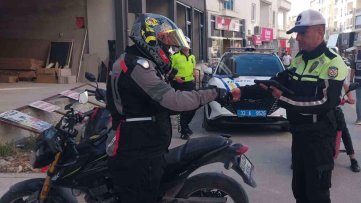 Mersin Mut'ta trafik ekiplerinden sıkı denetim