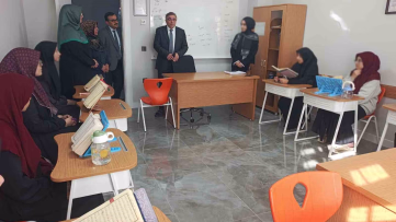Müftü Yazıcı’dan Kız Kur’an Kursuna Ziyaret