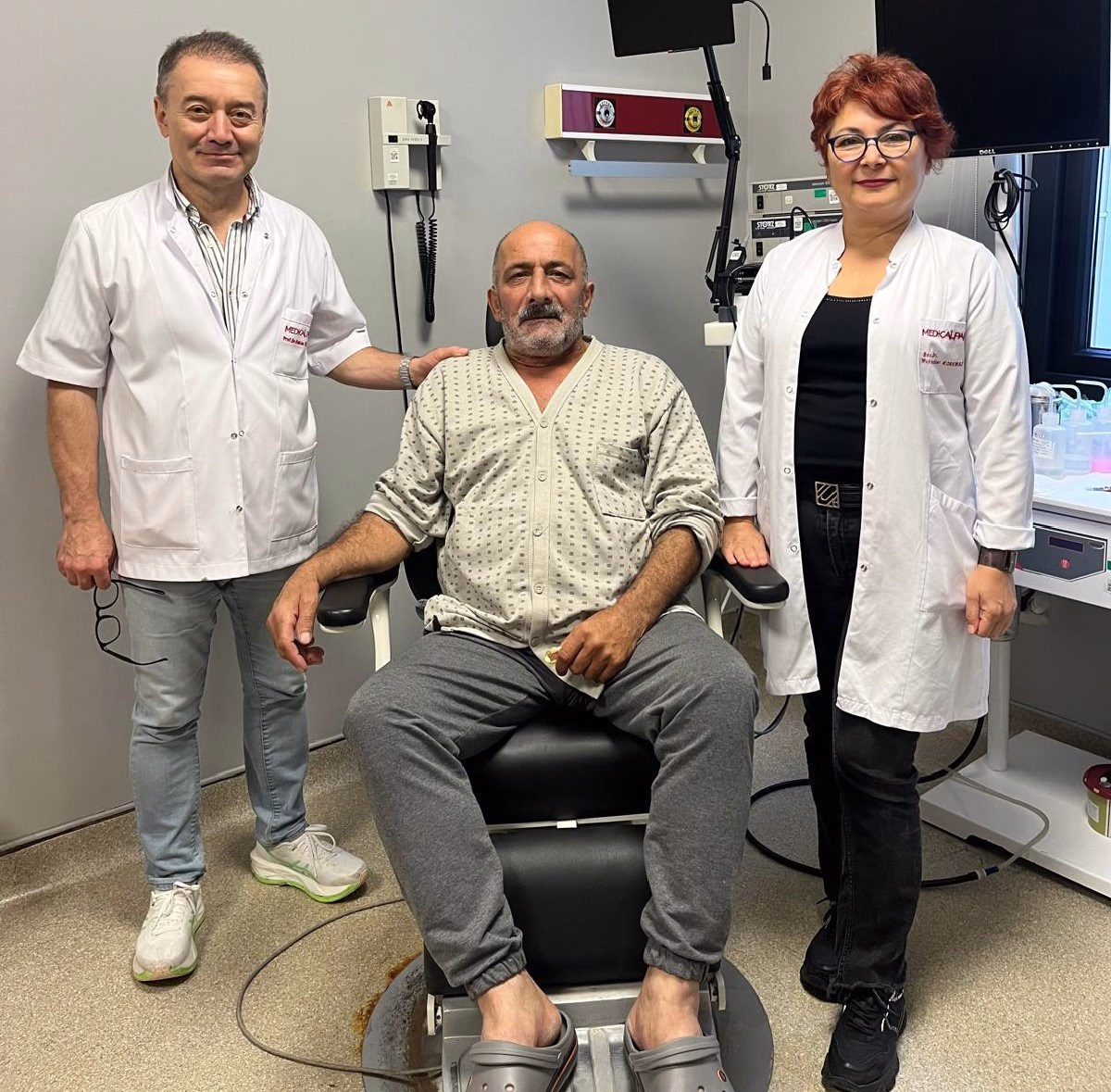 Ordu'da Hastanın Dilindeki Tümör Çıkarıldı