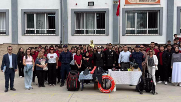 Sahil Güvenlik ekiplerinden öğrencilere denizcilik eğitimi