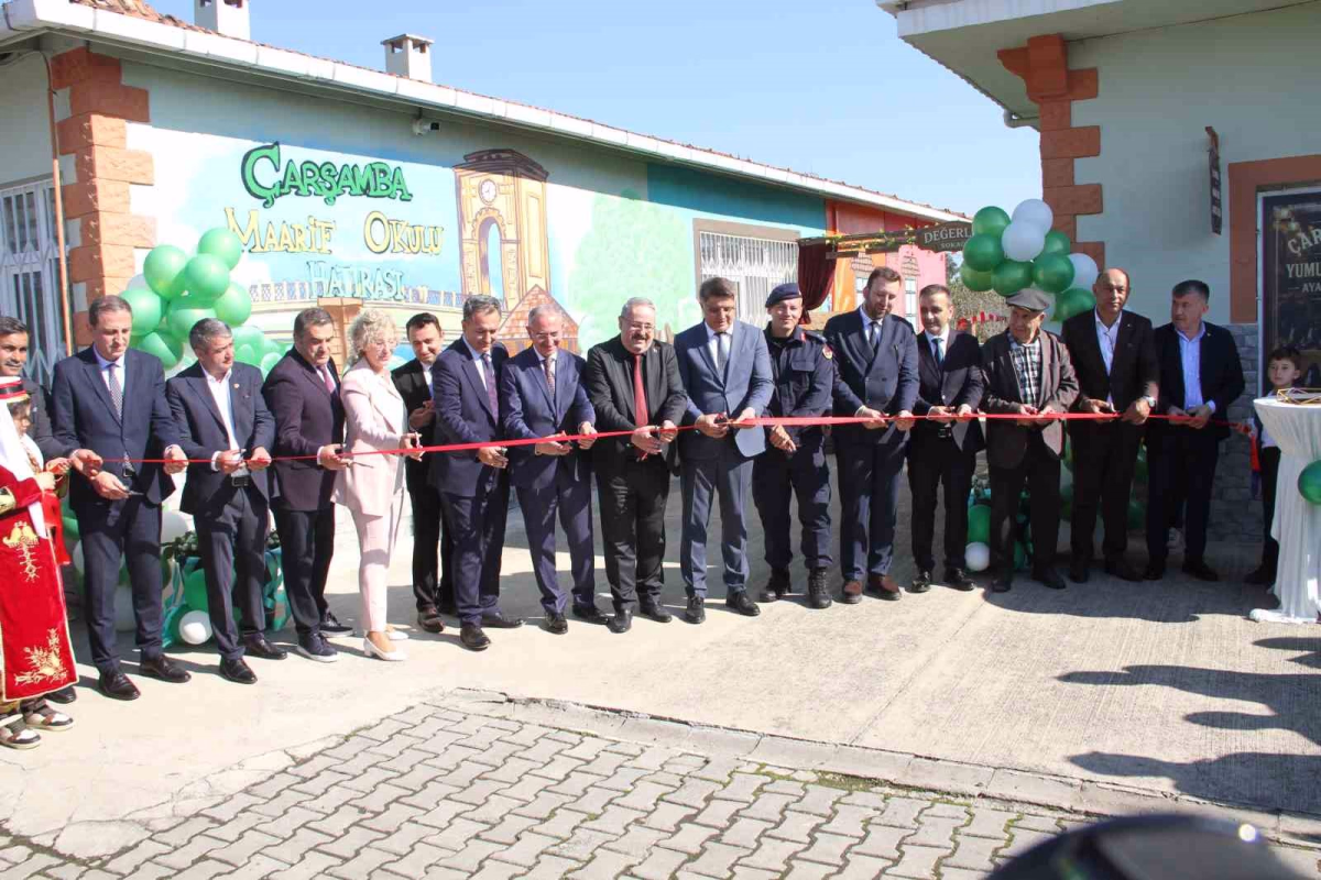 Samsun'da Çarşamba Maarif Okulu Açıldı