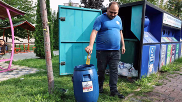 Talas'ta Atık Yağlar Geri Dönüşüme Kazandırılıyor