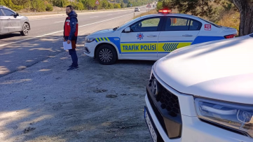 Tavşanlı'da Hayvan Nakillerine Yol Denetimi