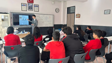 Yalıhüyük'te öğrencilere sınav hazırlık eğitimi