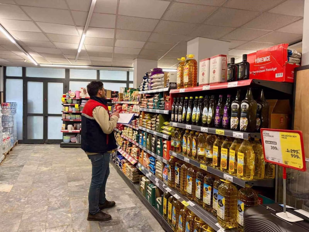 Afyonkarahisar'da TÜFİS Kapsamında Market Fiyatları İncelendi