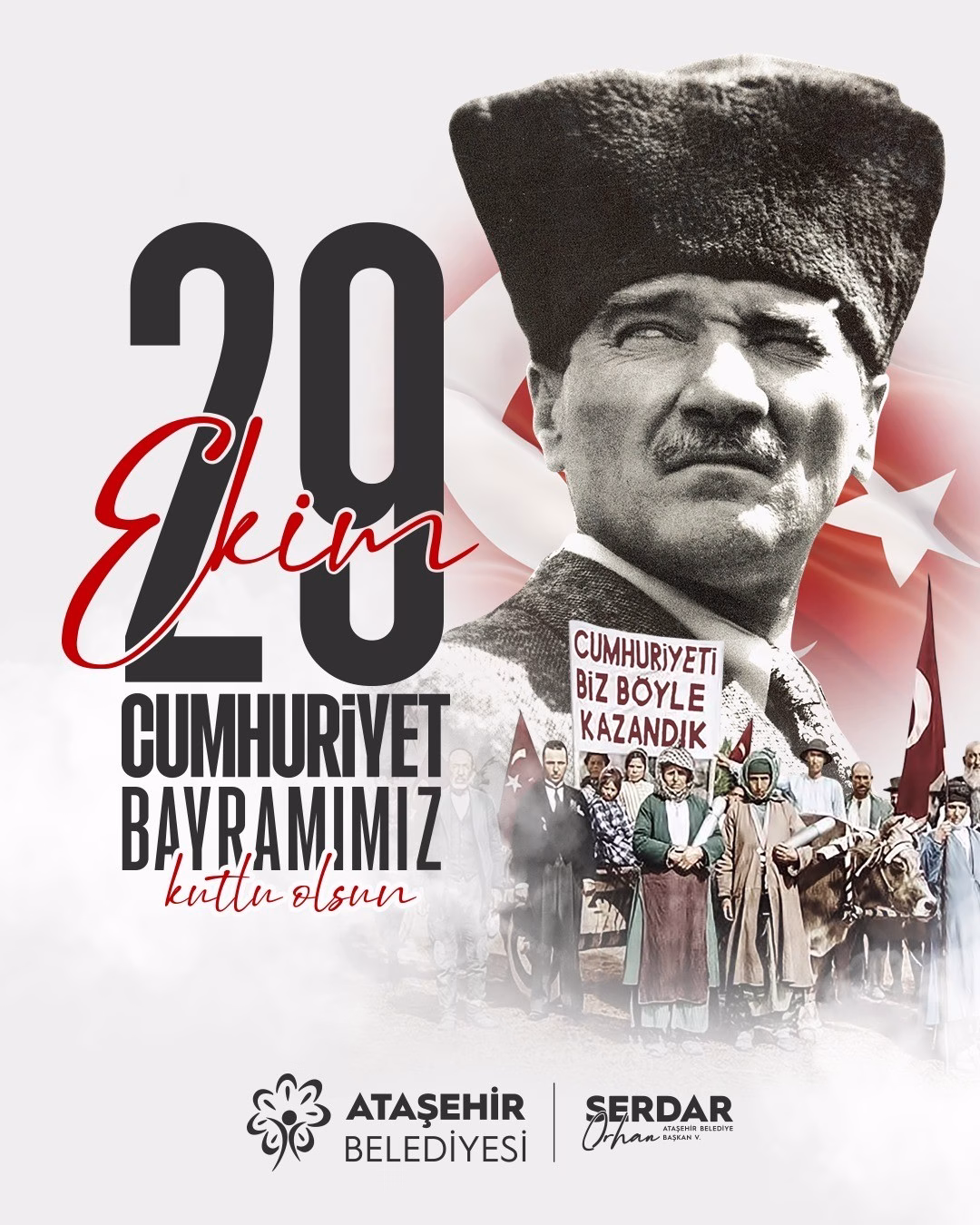 Ataşehir’de Cumhuriyet Coşkusu Sinan Akçıl’la Kutlanacak