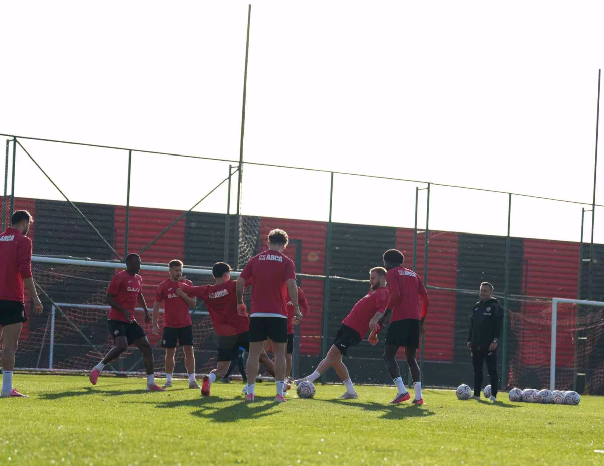 Çorum FK Göztepe maçı hazırlıklarını sürdürdü