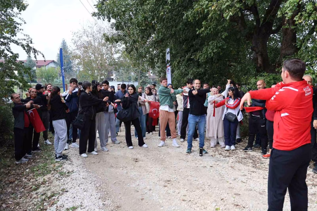 Cumhuriyetin 103. yılı anısına doğa yürüyüşü
