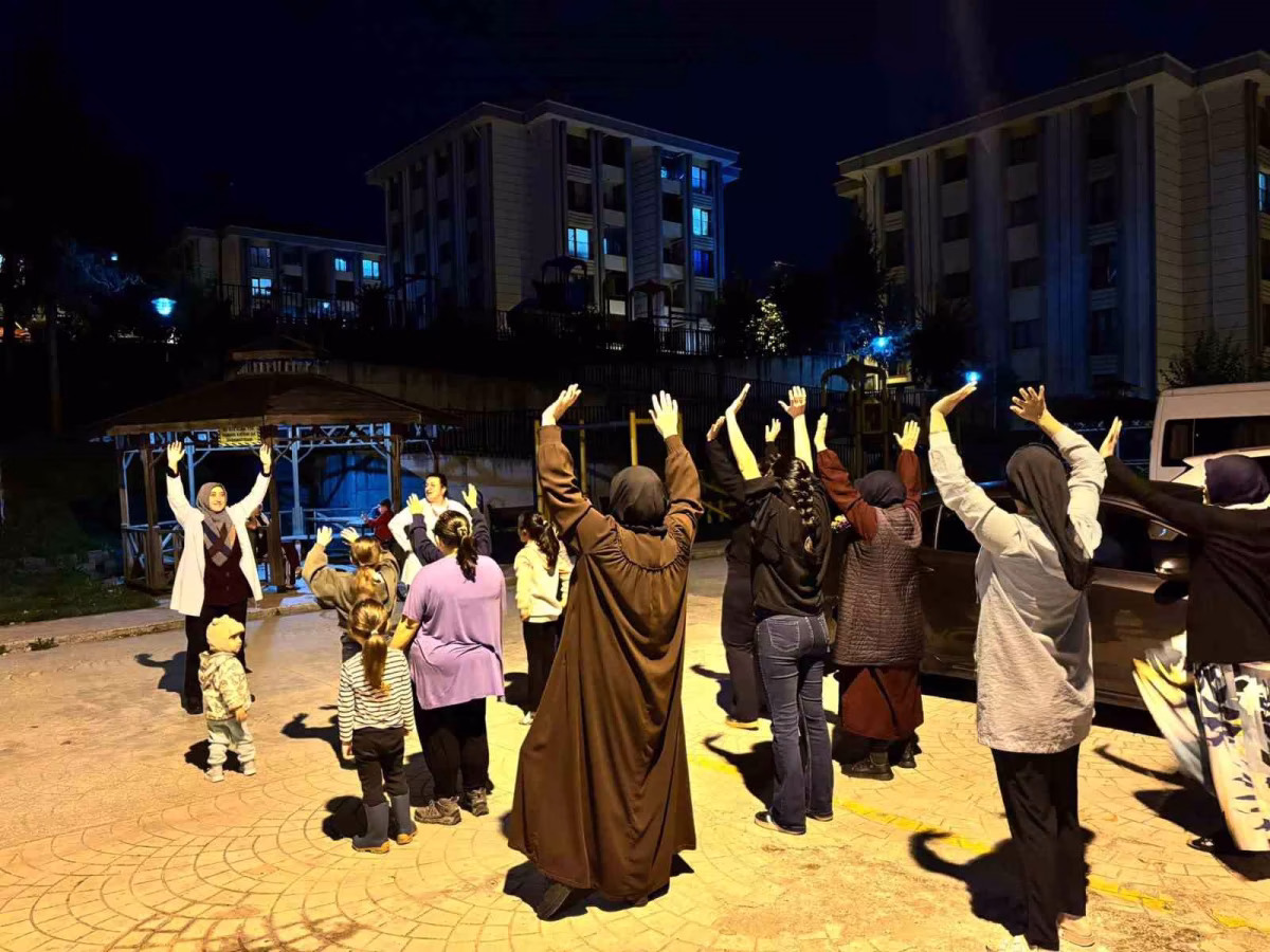 Gölyaka'da vatandaşlar için hareket etkinliği düzenlendi