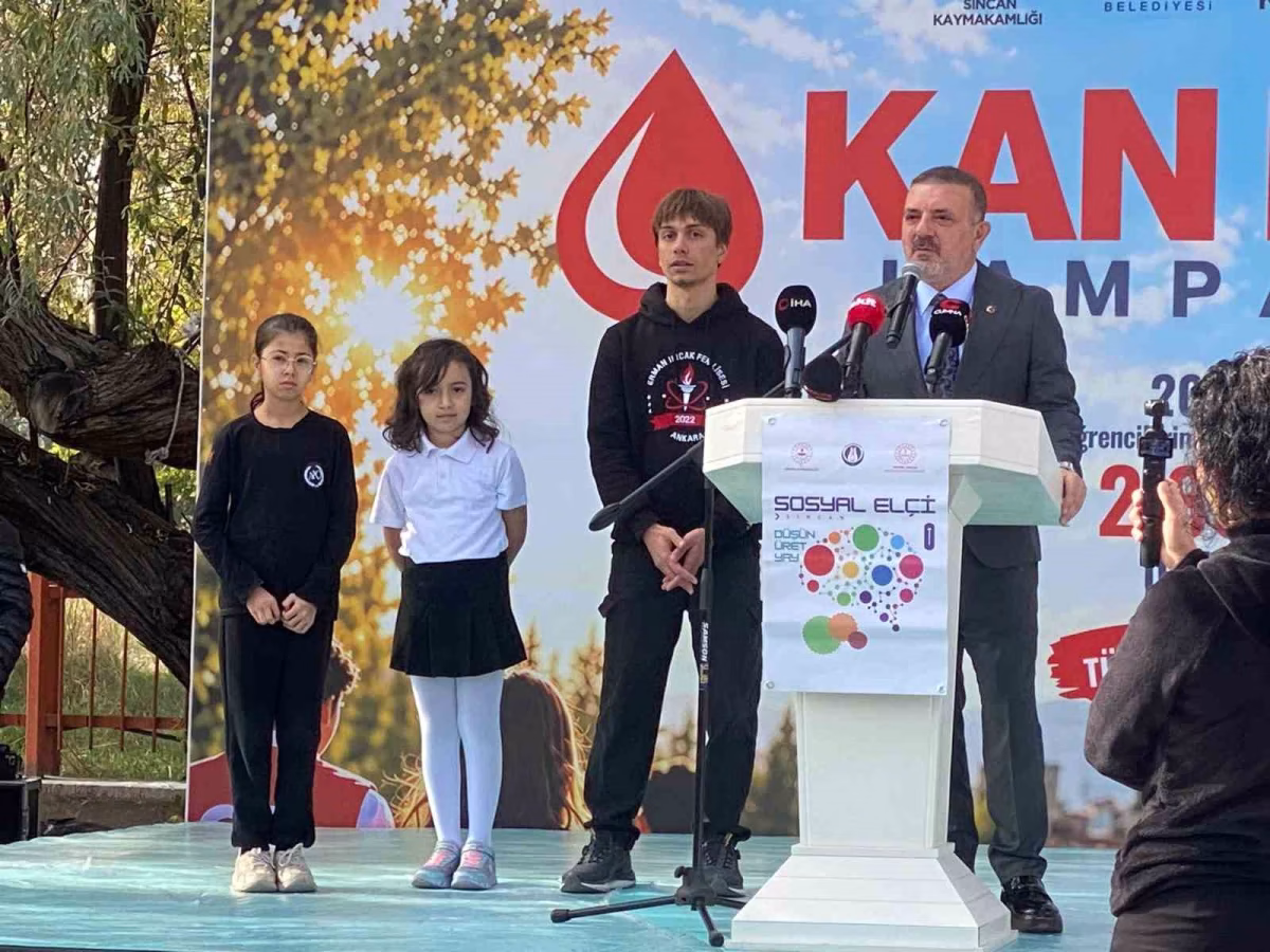 Sincan’da Öğrencilerden Büyük Kan Bağışı