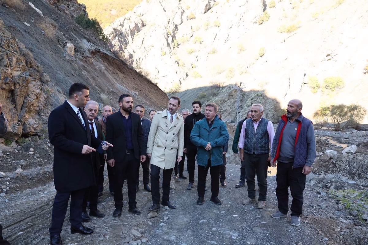 Erzincan'da Yağış Mağduru Köylerde Çalışmalar Sürüyor