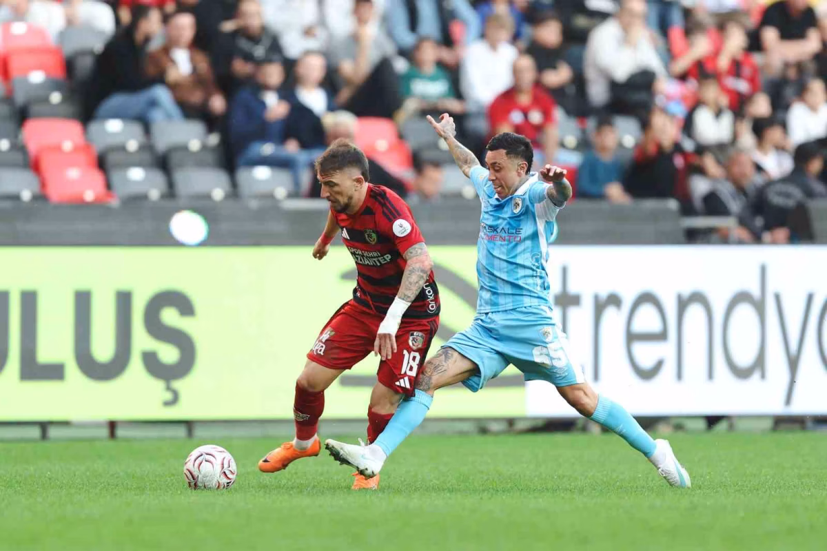 Gaziantep FK - Erzurumspor FK Maçında İlk Yarı