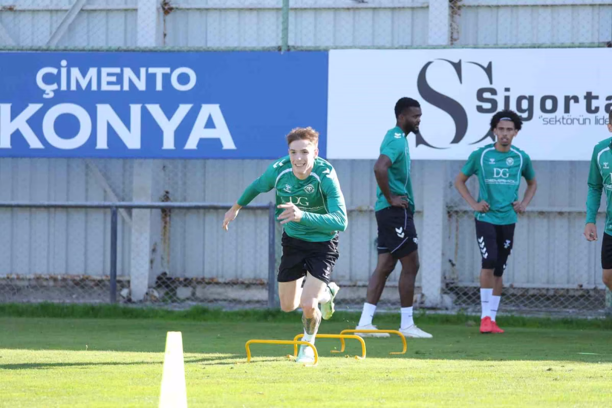 Konyaspor Gençlerbirliği maçı hazırlıklarını tamamladı