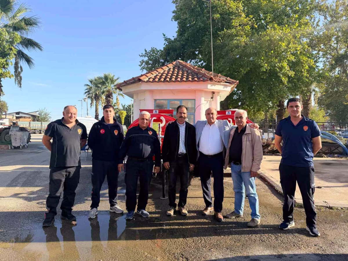 Sarıgöl’de İki Mahalleye Yangın Tankeri Desteği