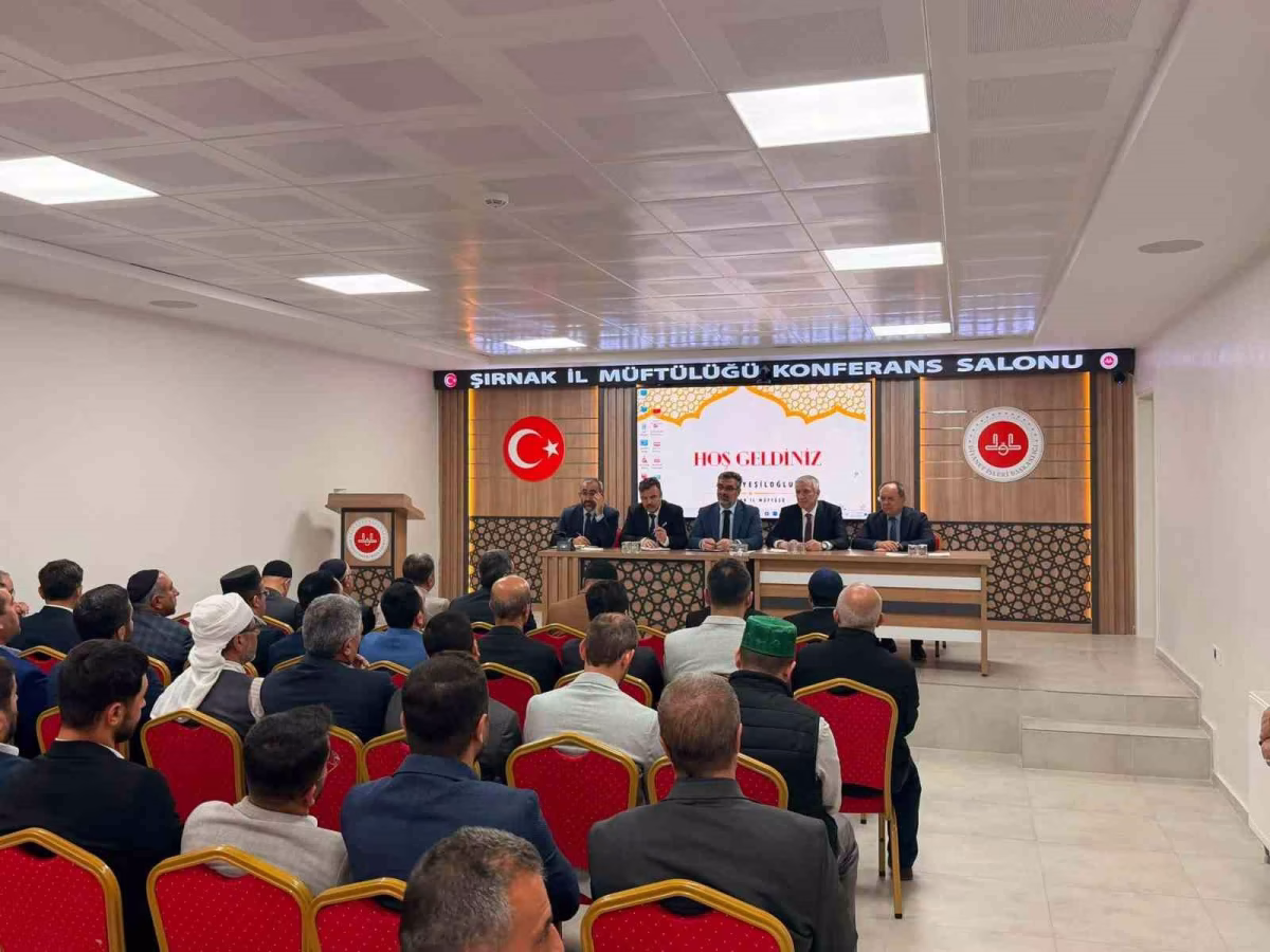 Şırnak'ta Din Görevlileri İstişare Toplantısı Gerçekleşti