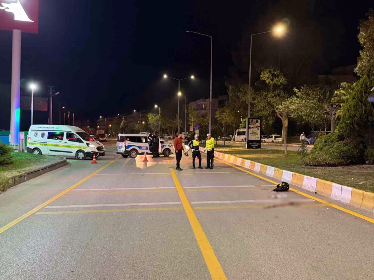 Söke’de otomobille çarpışan motosikletli öldü
