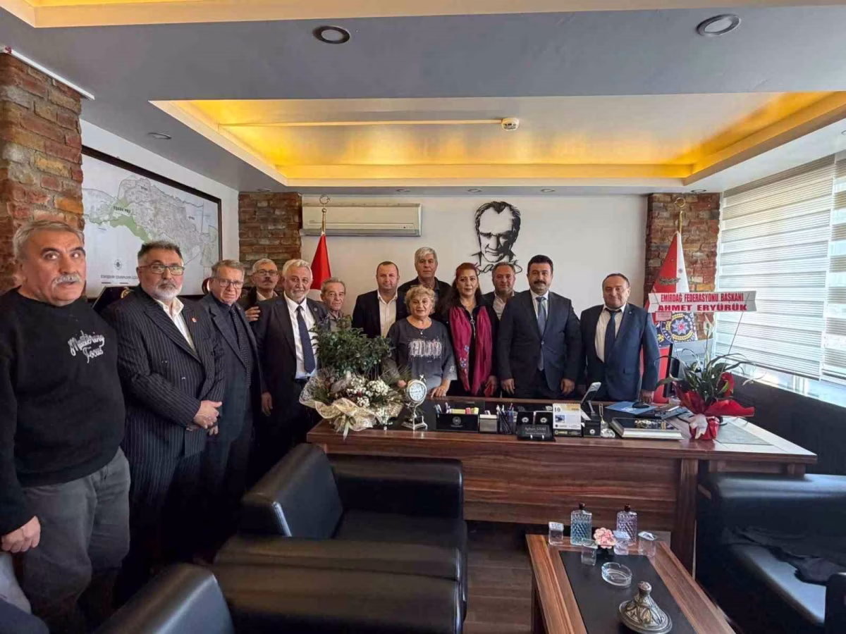 STK'lardan İlçe Emniyet Müdürü Sivri'ye Ziyaret