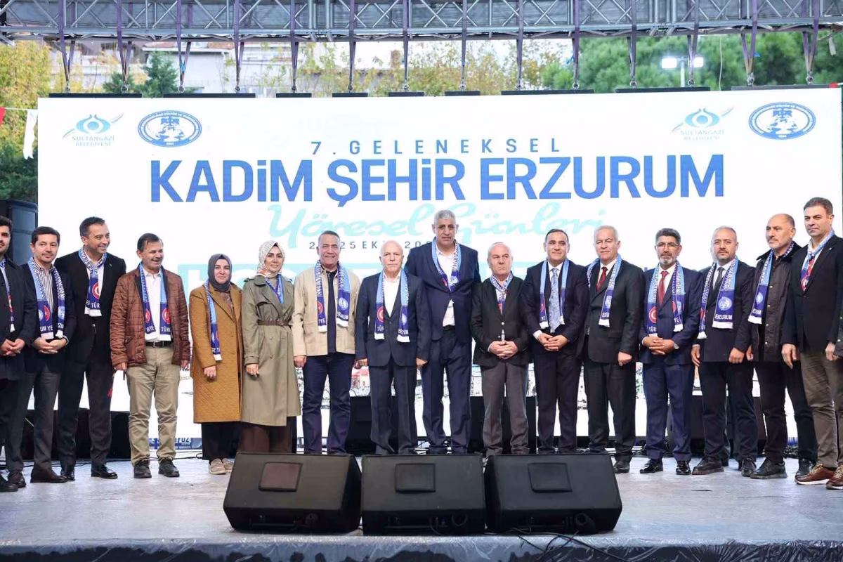 Sultangazi'de Erzurum Yöresel Günleri Coşkusu