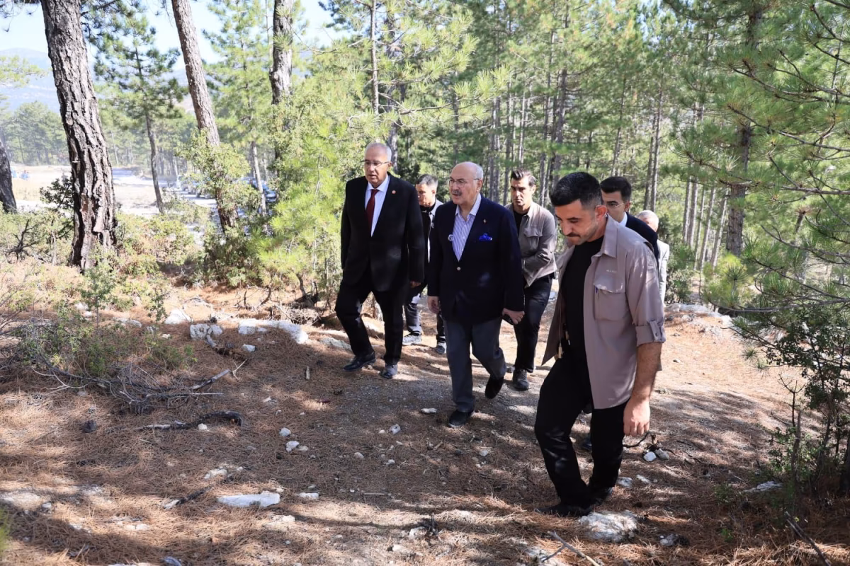 Vali Köşger Çameli Projelerini İnceledi