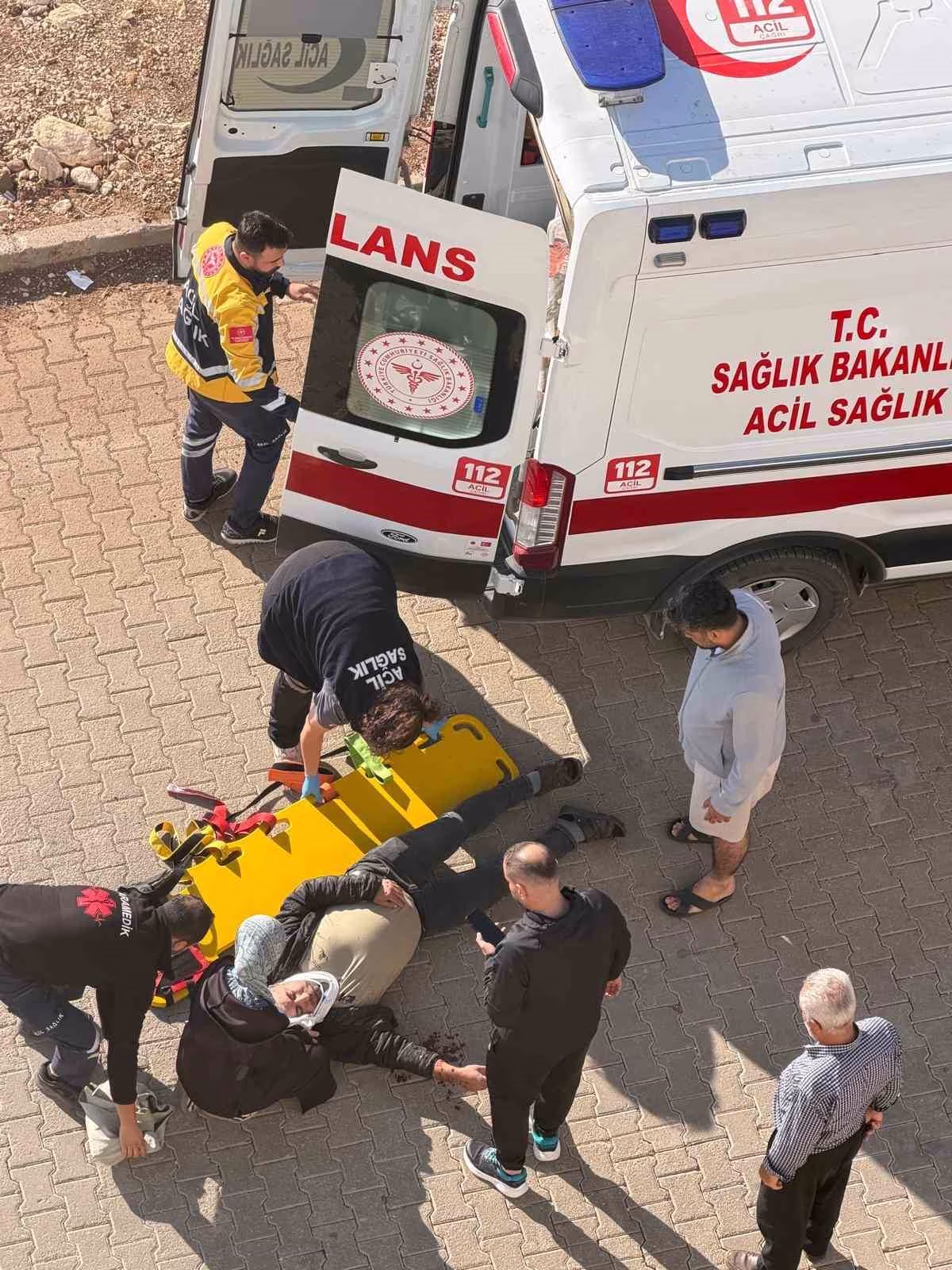 Adıyaman'da otomobilin çarptığı yaya yaralandı