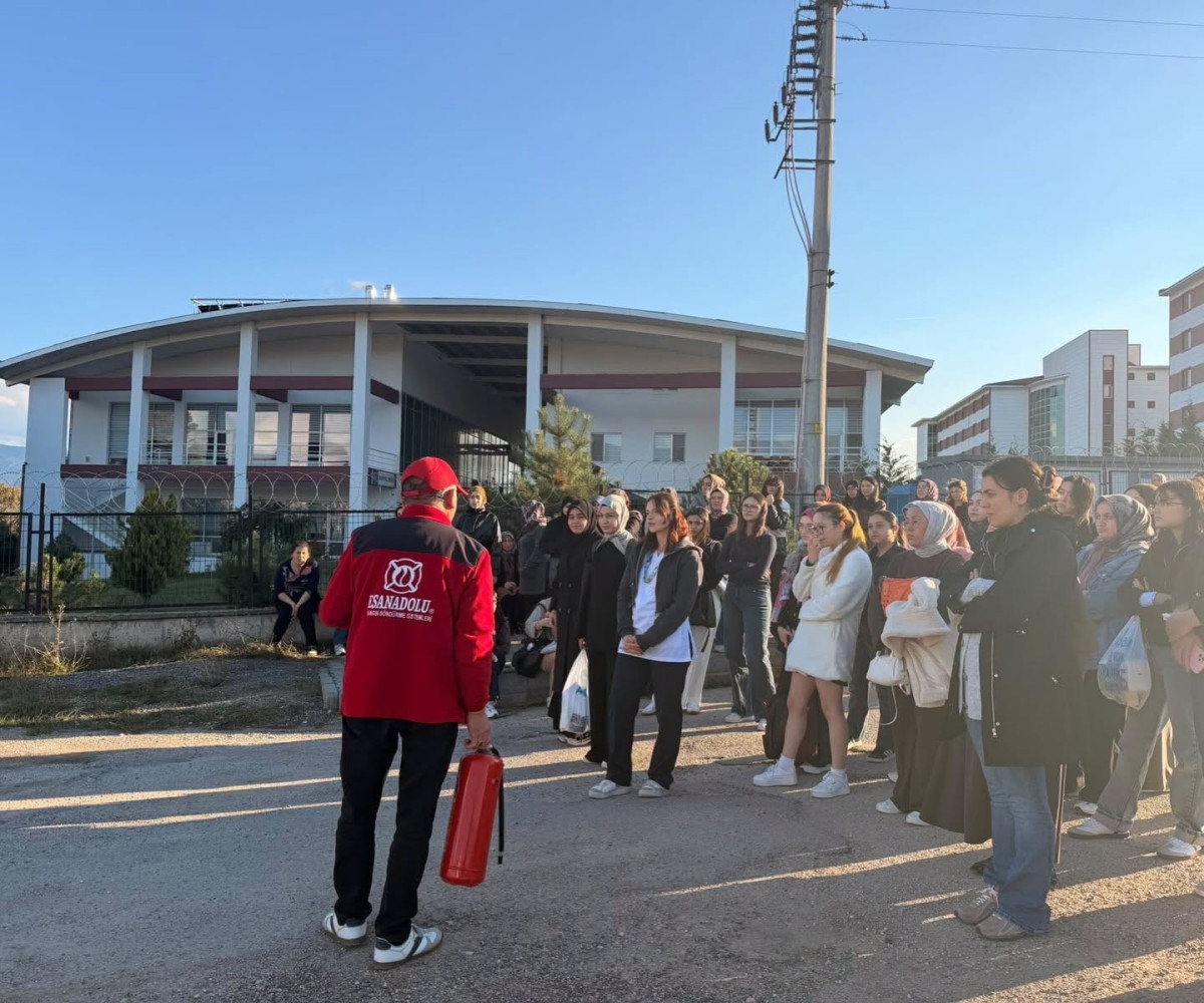 Bolu’da deprem ve yangın tatbikatı yapıldı