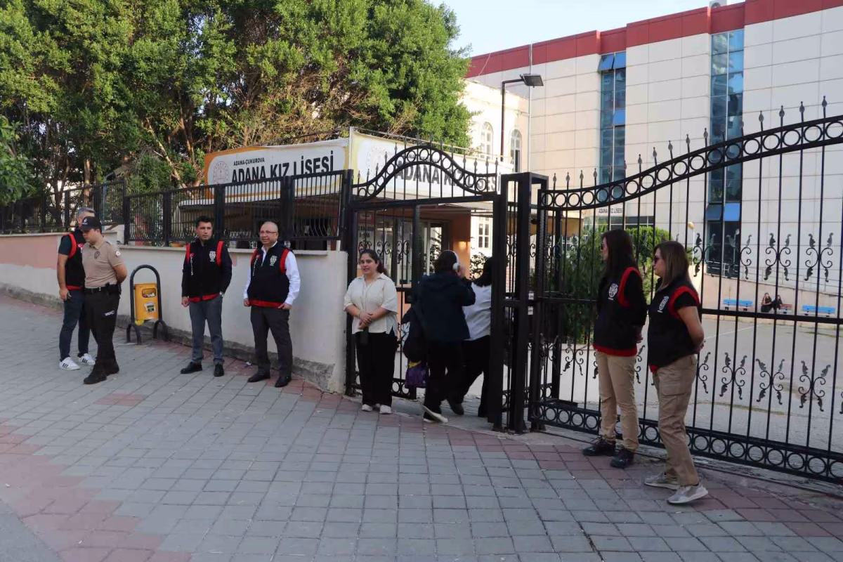 Adana'da okul güvenliği denetimleri yapıldı