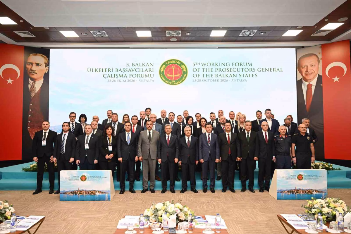 Balkan Başsavcıları Forumu Antalya'da Başladı