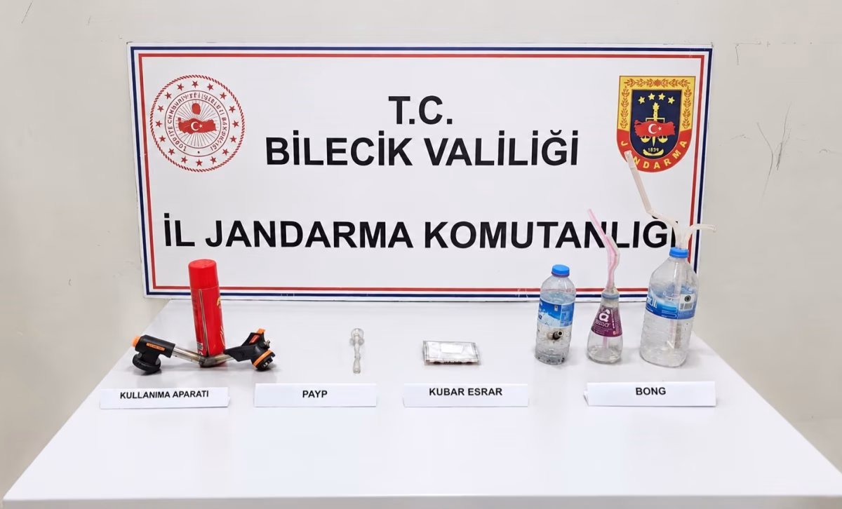 Bilecik'te Uyuşturucu Operasyonunda 3 Gözaltı