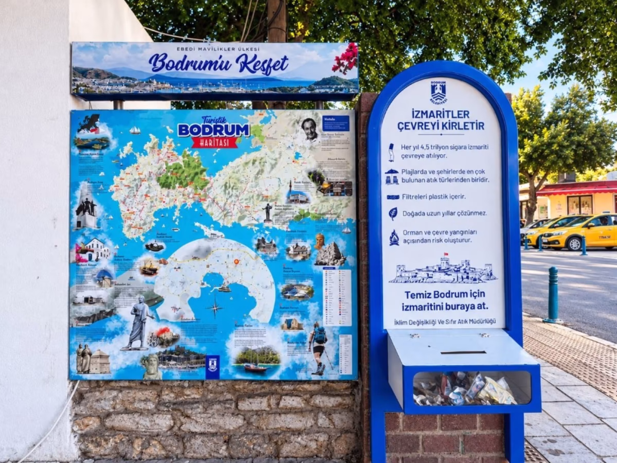 Bodrum'da geri dönüşüm projeleri hız kesmiyor