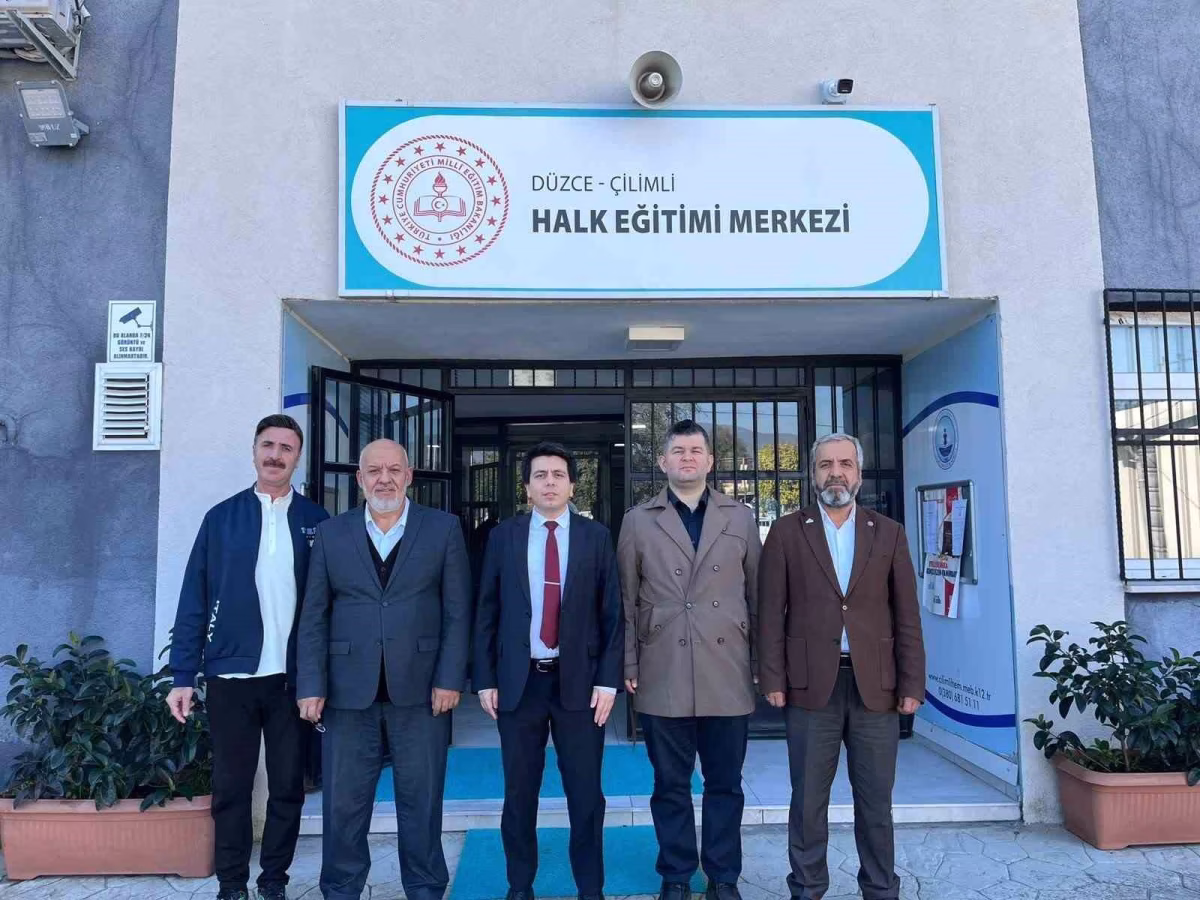 Çilimli Halk Eğitimi Merkezine Ziyaret