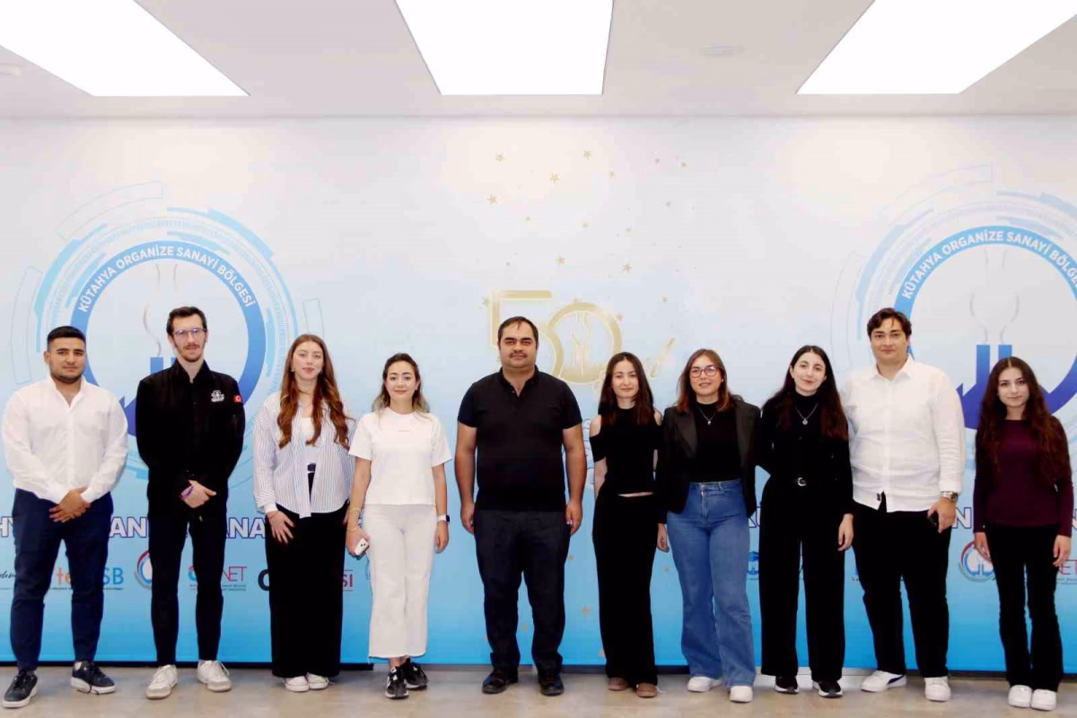 DPÜ öğrencileri Kütahya OSB'yi ziyaret etti