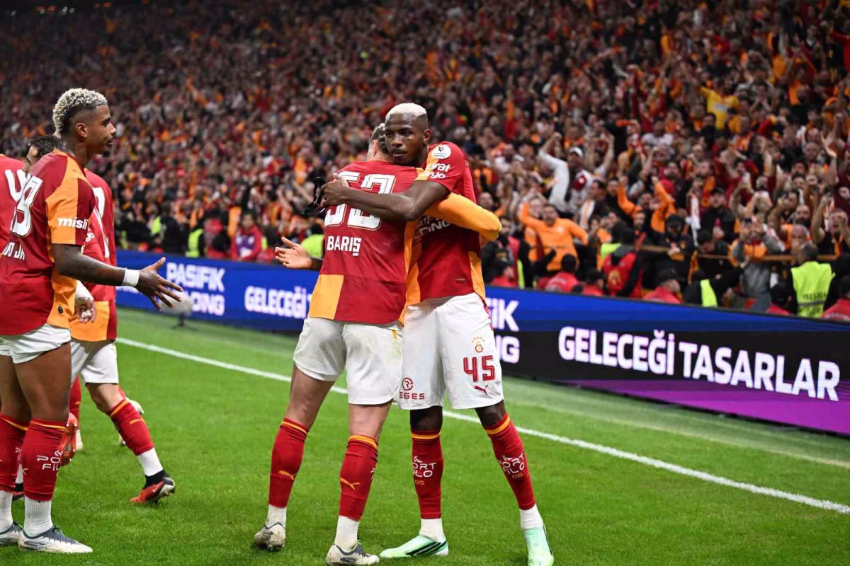 Galatasaray'dan Süper Lig'de üst üste 3. galibiyet