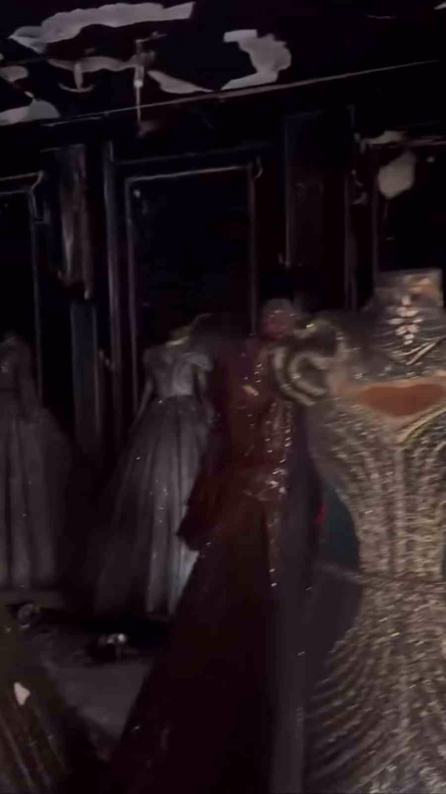 Gelinlik Mağazasında Yangın Çıktı
