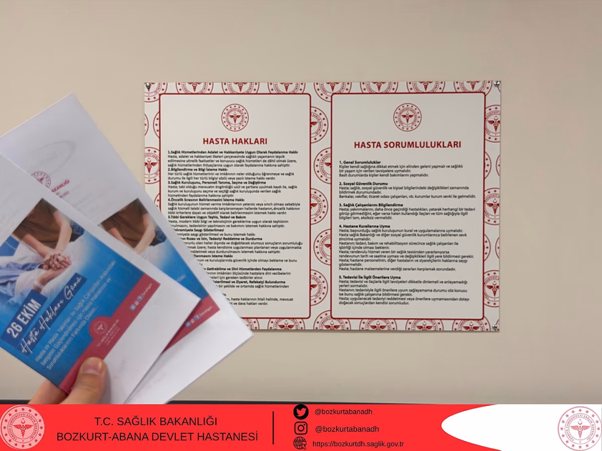 Hastanede hizmet içi eğitimler hız kesmiyor
