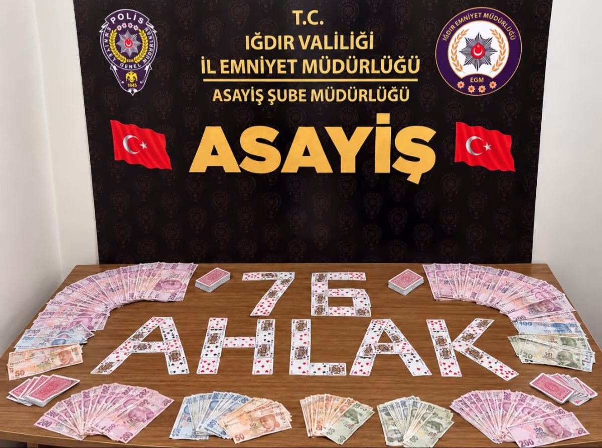 Iğdır'da Kumar ve Fuhuş Operasyonu
