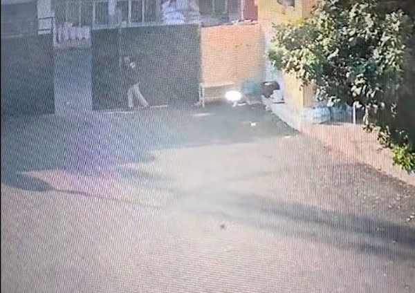 Nizip Fıstık Hali'nde Demir Kapı Bekçinin Üzerine Düştü