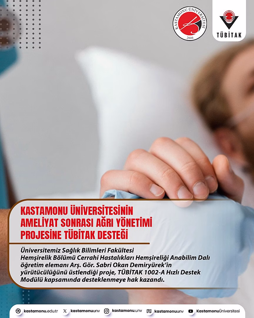 Ağrı Yönetimi Projesine TÜBİTAK Desteği