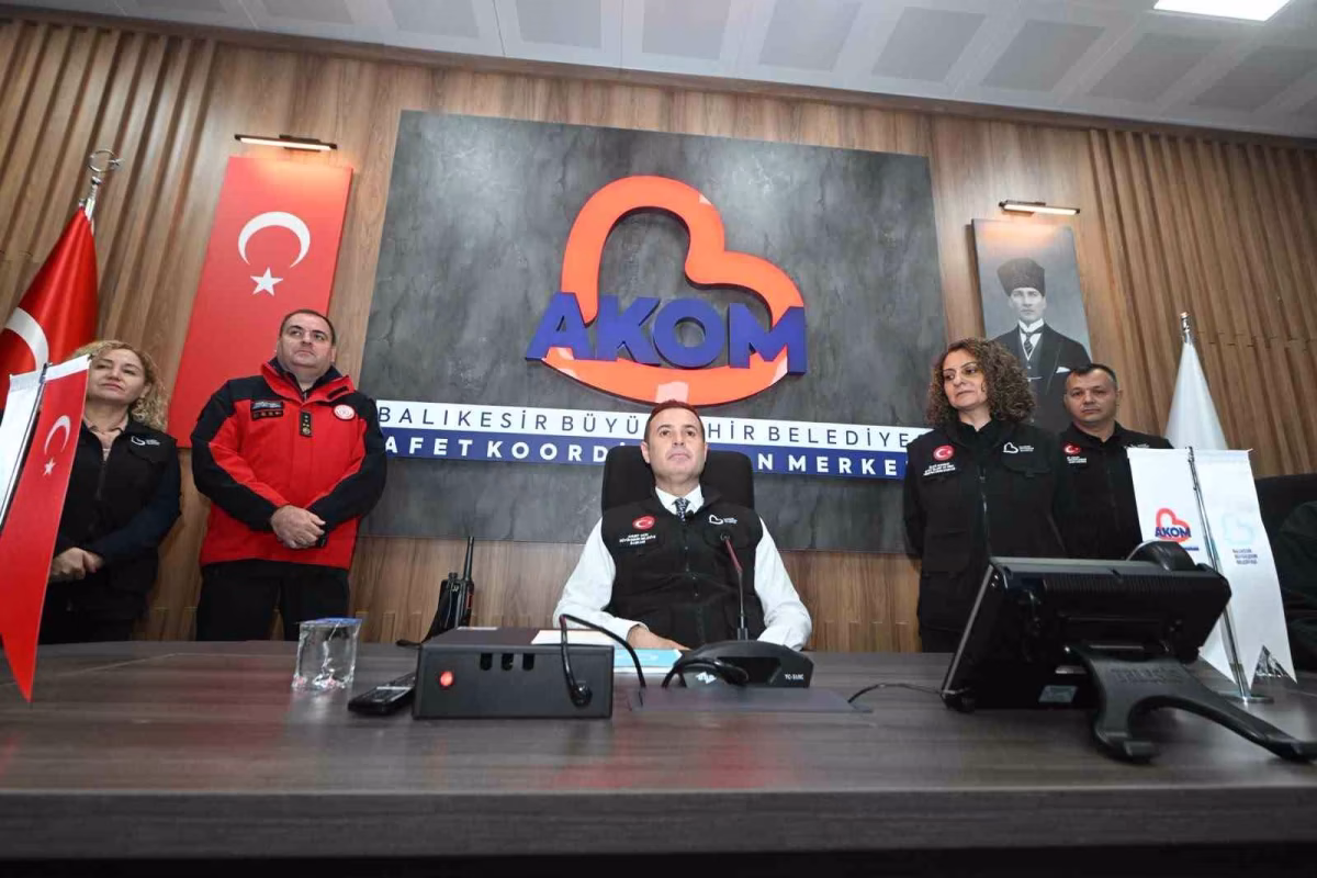 Balıkesir’de AKOM Hizmete Girdi