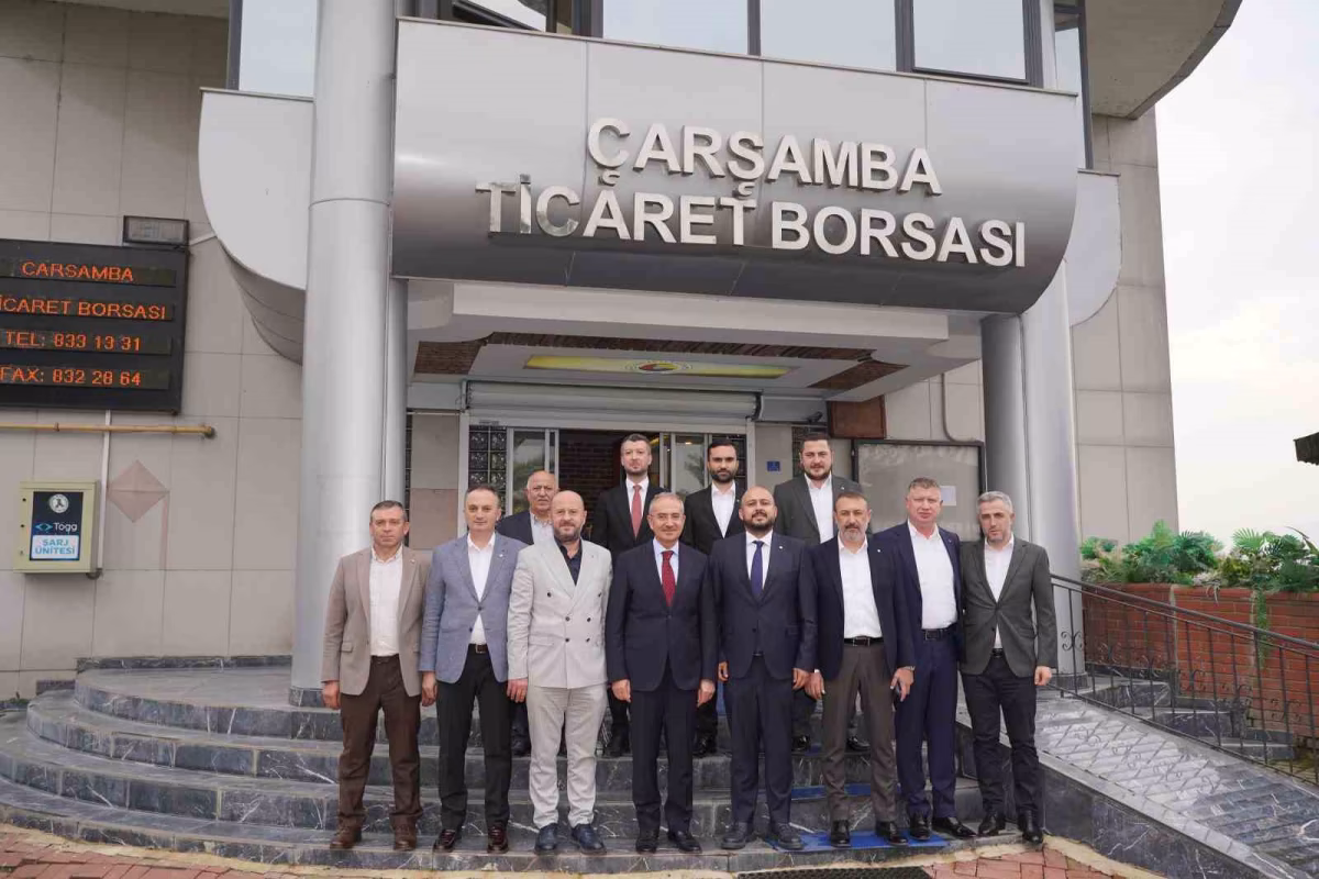 Çarşamba'da Üretim ve Ticaret Güçleniyor