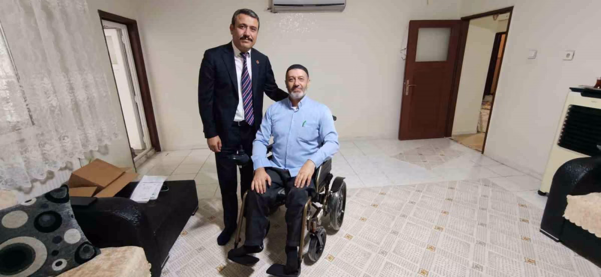 Engelli vatandaşa akülü sandalye müjdesi