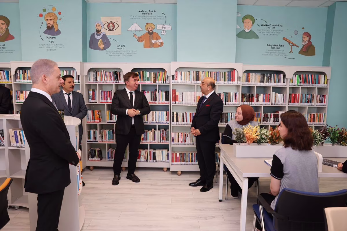 Erzincan'da Yeni Kütüphane Hizmete Girdi