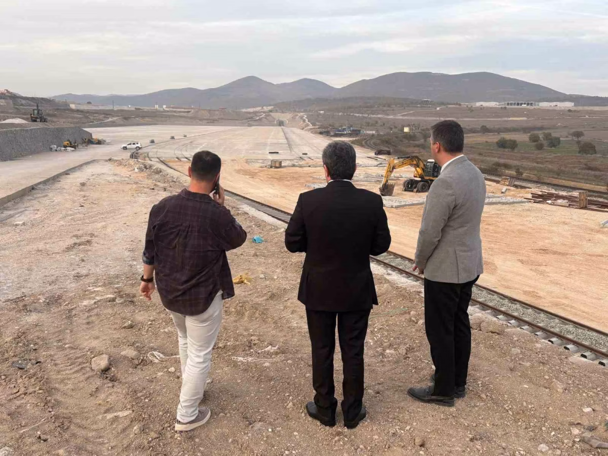 Havza OSB Demir Yolu Hattı İncelendi